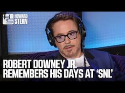 Robert Downey Jr. Looks Back at His Time at “SNL” (2016)