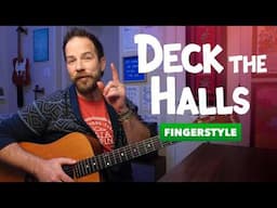 Deck the Halls – Fingerstyle Guitar Lesson (Key of G)