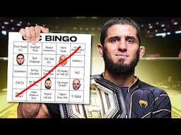 UFC 311 Watchalong But We Are Playing Bingo..