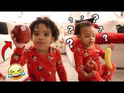 Giving Our Kids Terrible Presents !*Cute Reaction*