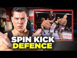 The Best Ways To DEFEND SPIN KICKS | BAZOOKATRAINING.COM