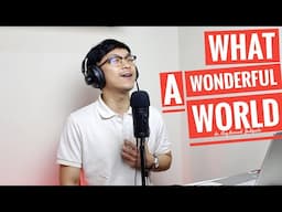 WHAT A WONDERFUL WORLD Louis Amstrong COVER dr. Ray Leonard Judijanto & sing2piano