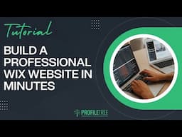 Build a Professional Wix Website In Minutes | Wix | Wix Website Tutorial