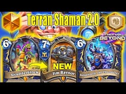 82% Winrate Terran Shaman 2.0 Deck Is So BROKEN At The Great Dark Beyond Mini-Set | Hearthstone