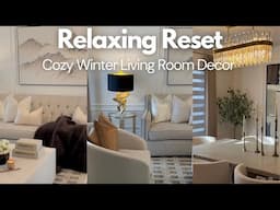 Cozy Winter Living Room Decor: A Relaxing Home Refresh