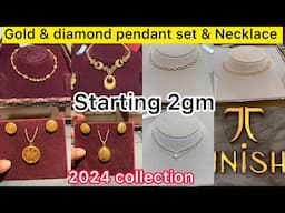 Tanishq Latest gorgeous Necklace Set Designs| Gold Necklace & Pendant set designs from tanishq