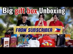 Unbelievable gift box sent by a subscriber!!