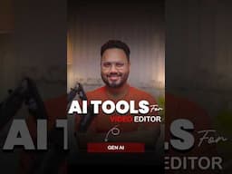 Must Know AI Tools as a Video Editor  #videoediting #videoeditor #genai #ai #chatgpt