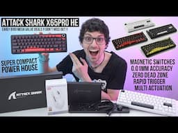 2025's Best Value Compact Rapid Trigger HE Keyboard! - Attack Shark X65 & X65 Pro HE Review & Test