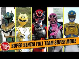 Top 10 Full Team Super Mode yang Ada di Super Sentai