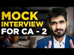 Mock Interview for High-Paying Jobs! - Part 2 ft. @KushalLodha548 | KAGR