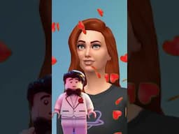 SHAUN LOVES JENNY in SiMS game #shorts Shaun and Adley play Sims and create the family