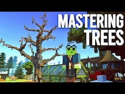 Learning How To Make Realistic Trees! - Let's Play Minecraft 648