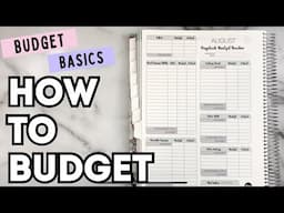 HOW TO BUDGET YOUR PAYCHECK? | Budget Basics Series