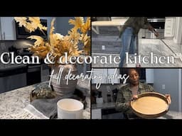 CLEAN & DECORATE WITH ME / FALL DECOR IDEAS / I MOVED / NEW LIVING SPACE