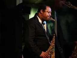 Eric Wyatt solo at Lenox lounge #jazz