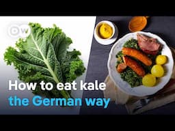 This is how kale is traditionally prepared in Germany!