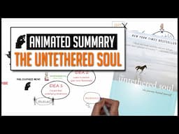 The Untethered Soul by Michael A. Singer | Animated Summary (Reduced Music)