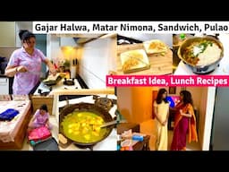 Ma se hi Mayka hai | Matar Nimona banaya, mummy ko bahut yaad kiya | Breakfast idea, Sandwich Recipe