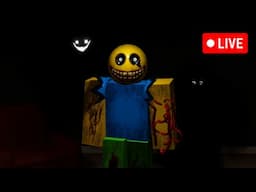 Playing Roblox HORROR