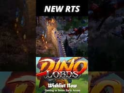 Dinolords is looking AWESOME! #realtimestrategy #gaming