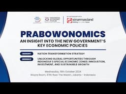 [ROUNDTABLE] PRABOWONOMICS | AN INSIGHT INTO THE NEW GOVERNMENT'S KEY ECONOMIC POLICIES