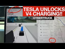 Tesla Cybertruck V4 Supercharger Results Surprising How It Stacks Up Against V3 & Electrify America