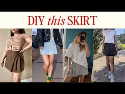 Blake Skirt Sewing Tutorial | Size Inclusive Pleated Skirt Pattern