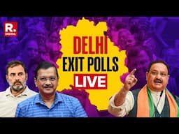 Exit Polls LIVE: Who Will Clinch Delhi - AAP or BJP? | P-Marq | Matrize