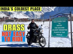 Drass Pahuchne Me Sabki Halat Kharab Ho Gyi | Ep-03 Kargil To Drass | Winter Ladakh Ride