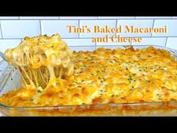 HOW TO MAKE TINI'S VIRAL BAKED MAC AND CHEESE!