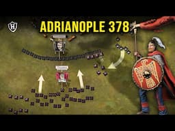 Battle of Adrianople, 378 AD - Goths challenge the might of Rome