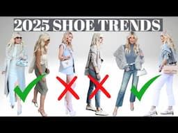 Top Spring Shoe Trends in 2025 * What's In & What's Out * | Fashion Over 40