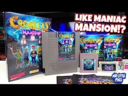 This NEW Game Boy & NES Game Is Like Maniac Mansion & Is AMAZING!!! (Cronela's Mansion)