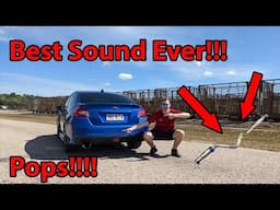 WRX Tomei ti Expreme EXHAUST  **Sounds and Pops**