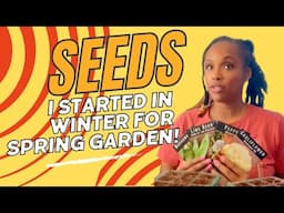 Start These Seeds Now!