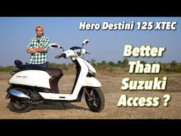 2025 Hero Destini 125 XTEC Review - Better Than Honda Activa 125 ??