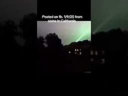 LASER caught Starting A Fire In LA??