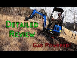 Kymron YH14 Mini Excavator Detailed Review - Awesome Gas Powered Mini Excavator!