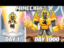 I Survived 1000 Days as MR. CLOCK in Minecraft!