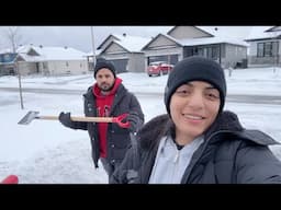 Heavy Snowfall in Canada ❄️🌨️ | The Harsh Reality of Canadian Winters 🇨🇦