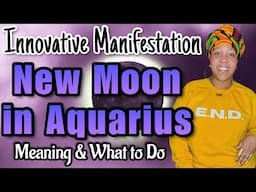 New Moon in Aquarius: Meaning, Energy, What to Do, Journal Prompts, Crystals, Herbs, and More