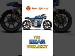 Beautiful CAFE RACER Project - THE BEAR - Royal Enfield