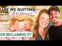 We're a Christian Family Tired of Secular Christmas Traditions--Here's What We're Doing Instead...