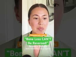 The Truth About Reversing Bone Loss… #osteoporosis #bonedensity #healthyaging