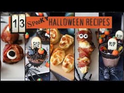 13 Easy Halloween Recipes | Halloween Treats | DIY Snacks