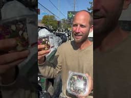 Eating from the dumpster… and loving it.