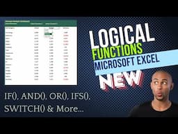 Master Excel Logical Functions: From IF to IFS & Beyond!