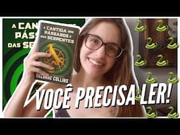 Eu li e AMEI a Cantiga dos Pássaros e das Serpentes 🐍 (parte SEM e COM spoilers!)