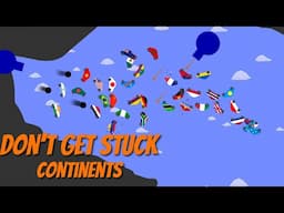 Continents Don't Get Stuck - Algodoo